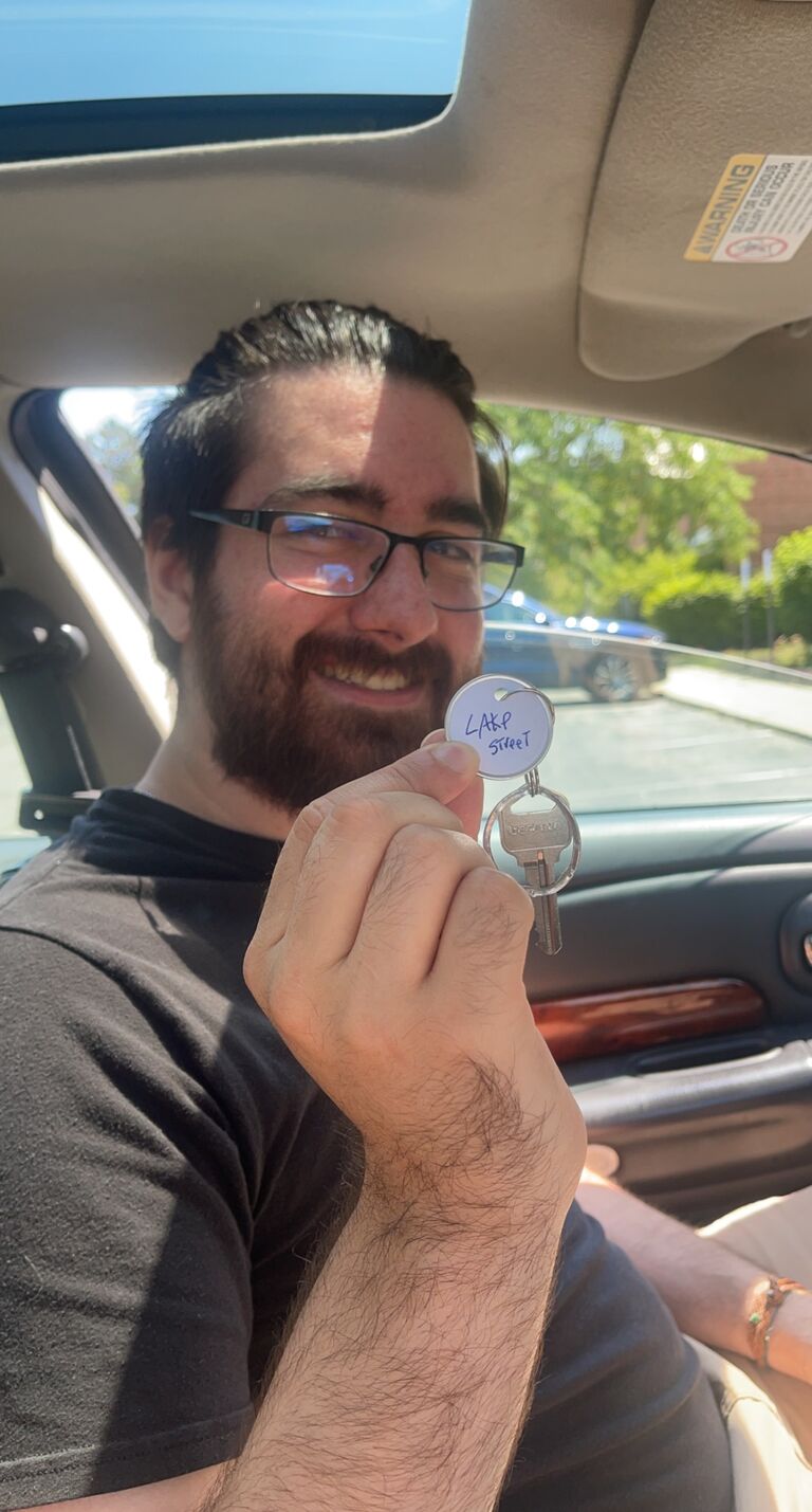 Mohsin decided to make his move official and the couple bought their first house in Delaware, OH!!