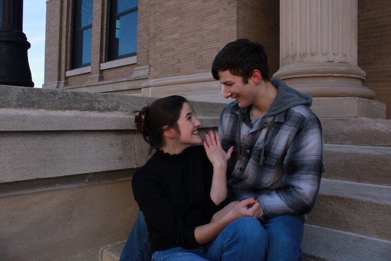 We got engaged!!!!!