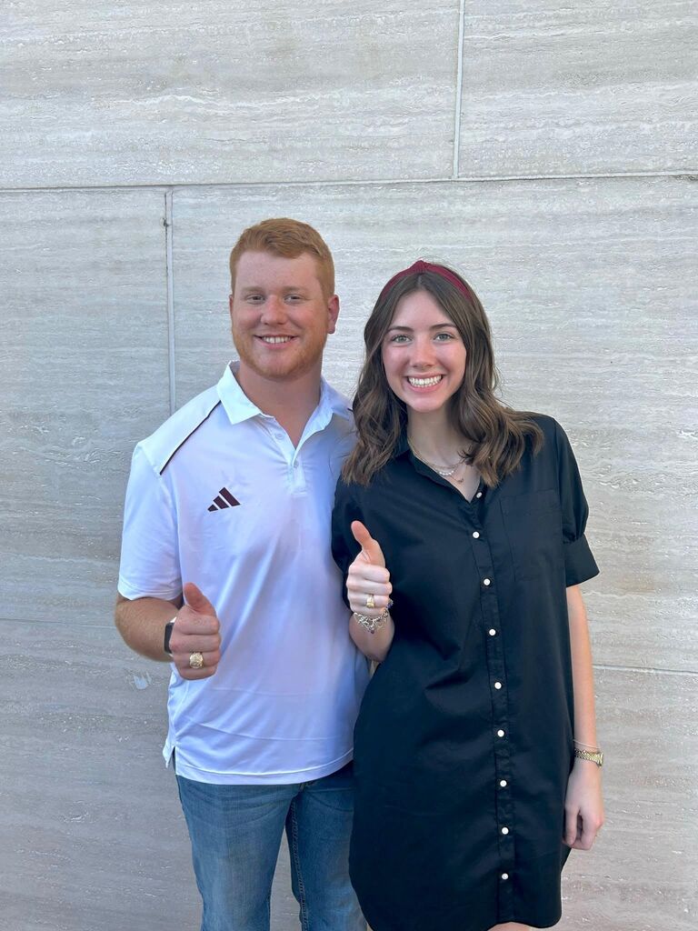 Charlie gets his Aggie ring