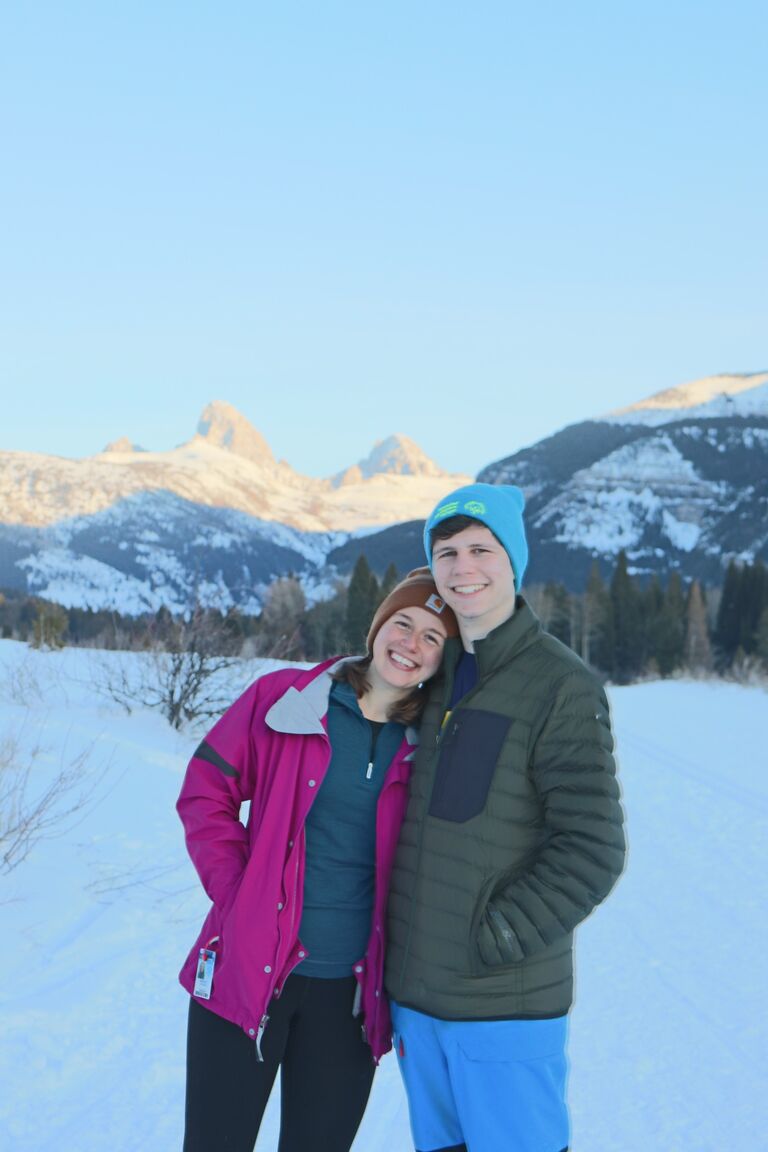 We have enjoyed our time out West and have taken advantage of being here by exploring as much as possible. Here we are visiting and skiing with friends in the Tetons.
