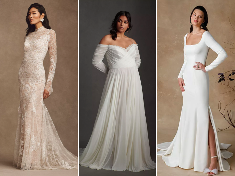 17 Fall Wedding Dresses for the Autumnally-Obsessed