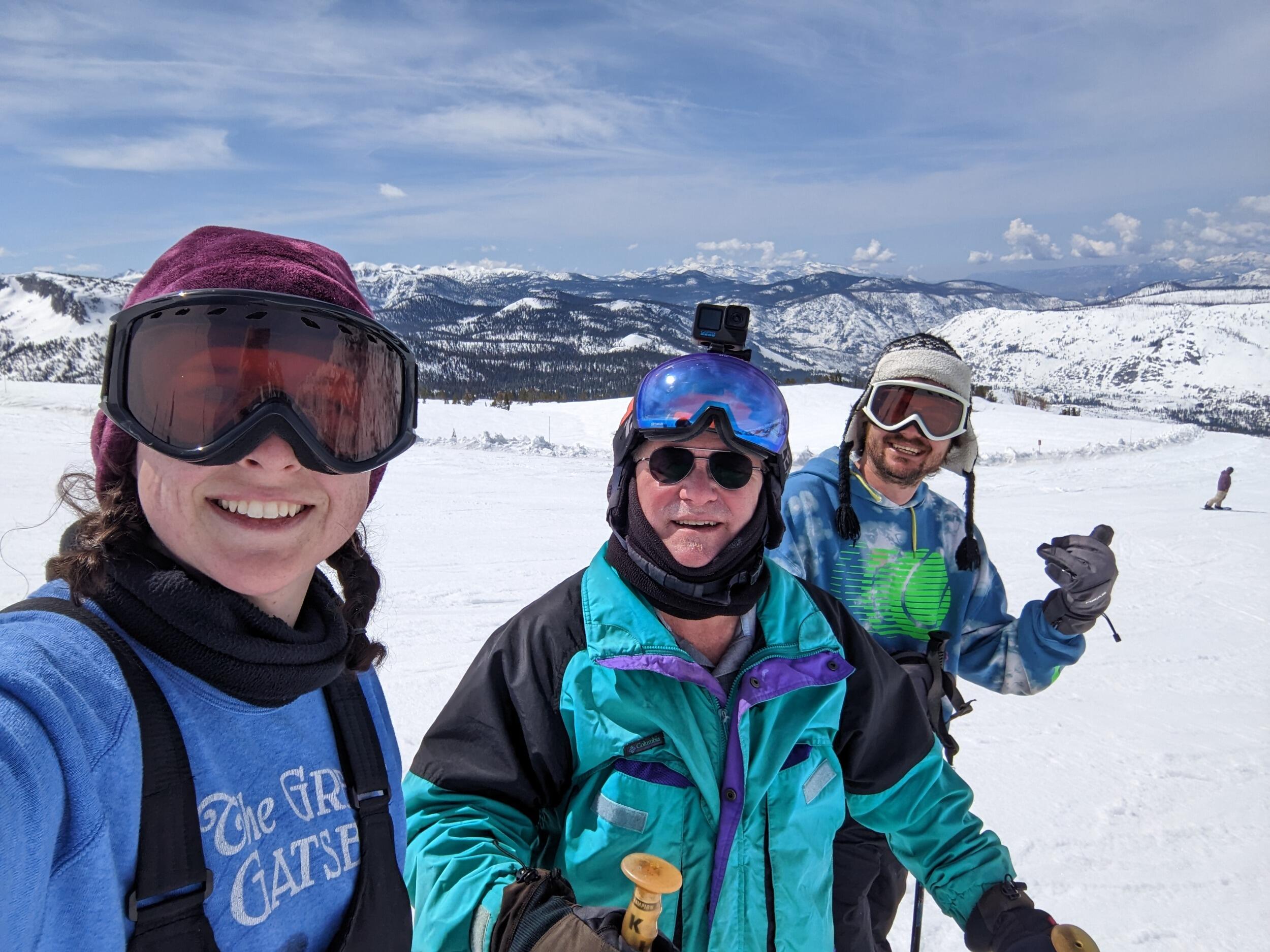 Yet another ski trip. As you can see, we are dedicated now!