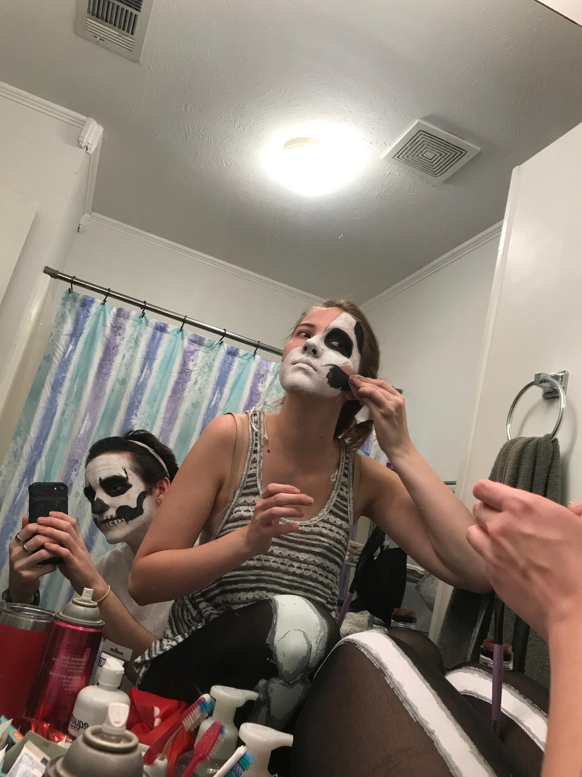 Our first Halloween party together 
