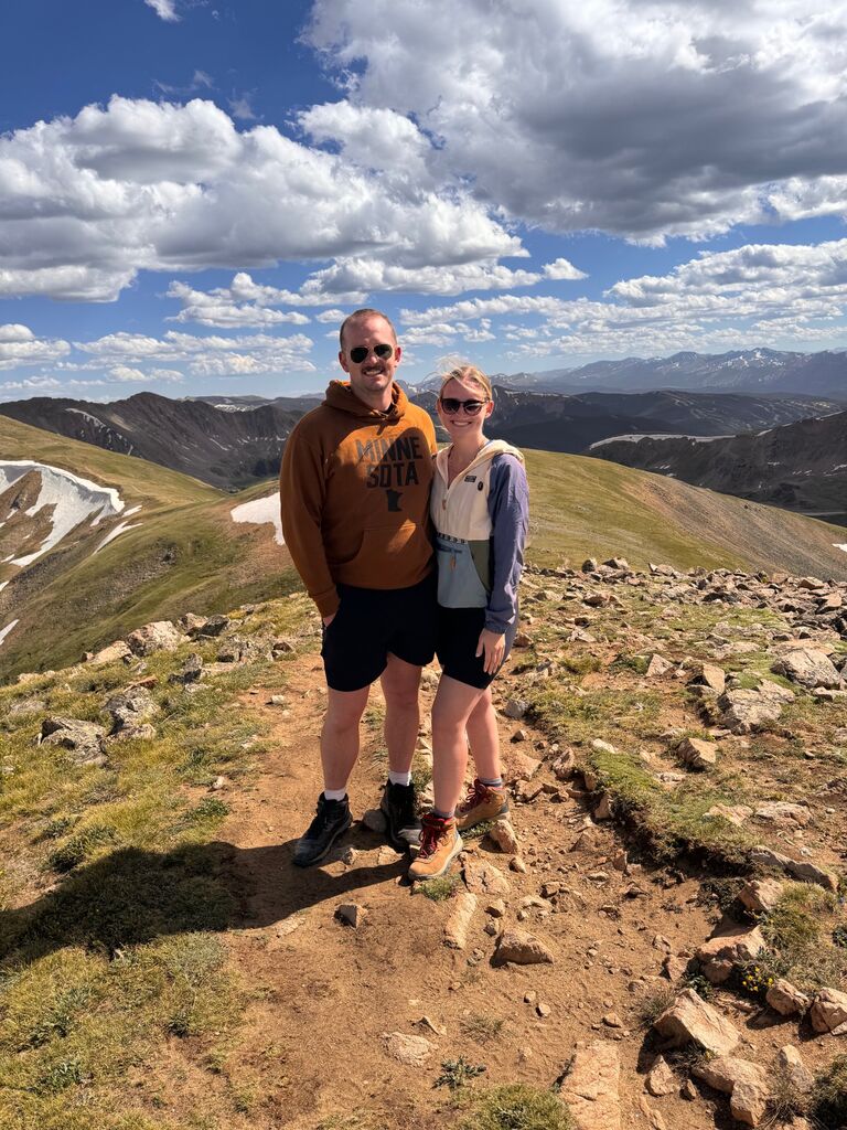 They celebrated 4th of July in Keystone, Colorado with friends! They had to go on at least one hike, of course!