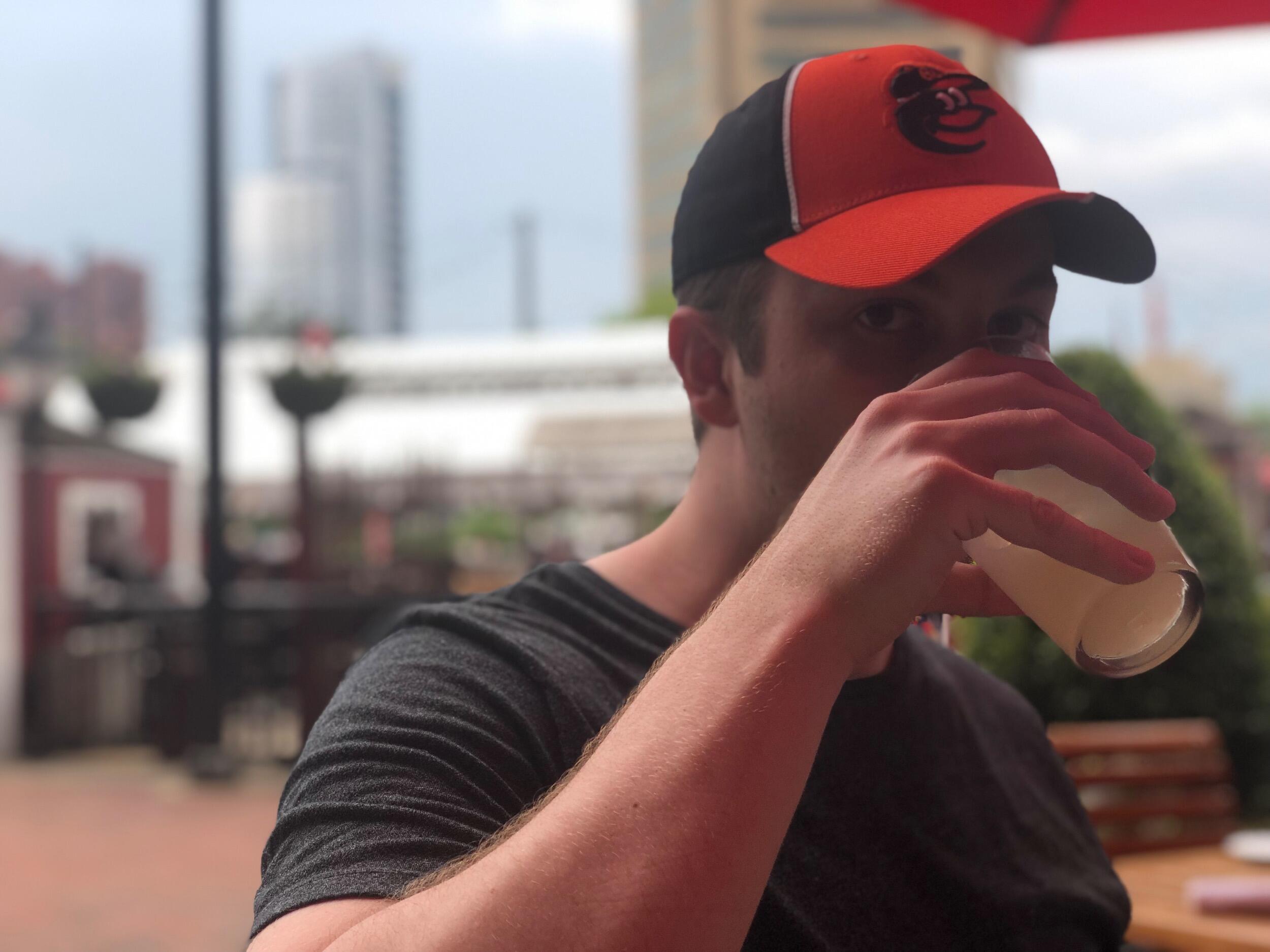 Ben finally experienced Maryland culture. This was his first time trying seafood in Baltimore, which was critical to Cathryn's upbringing. 