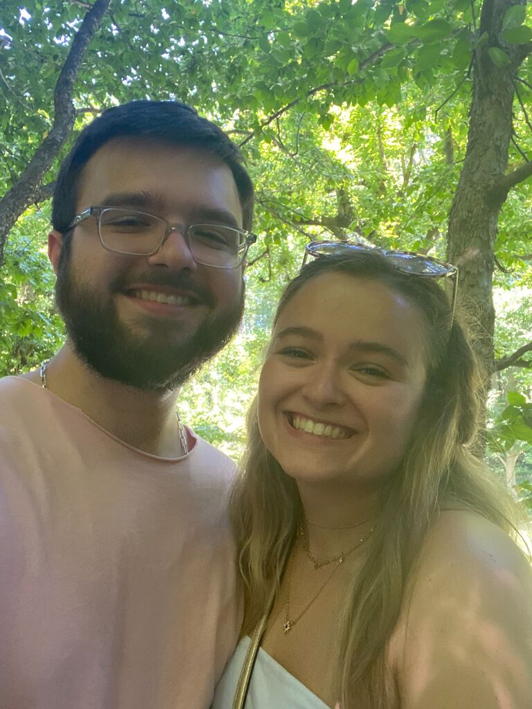 Andrew officially asks Sarah to be his girlfriend at Longwood Gardens in Kennett Square, PA.