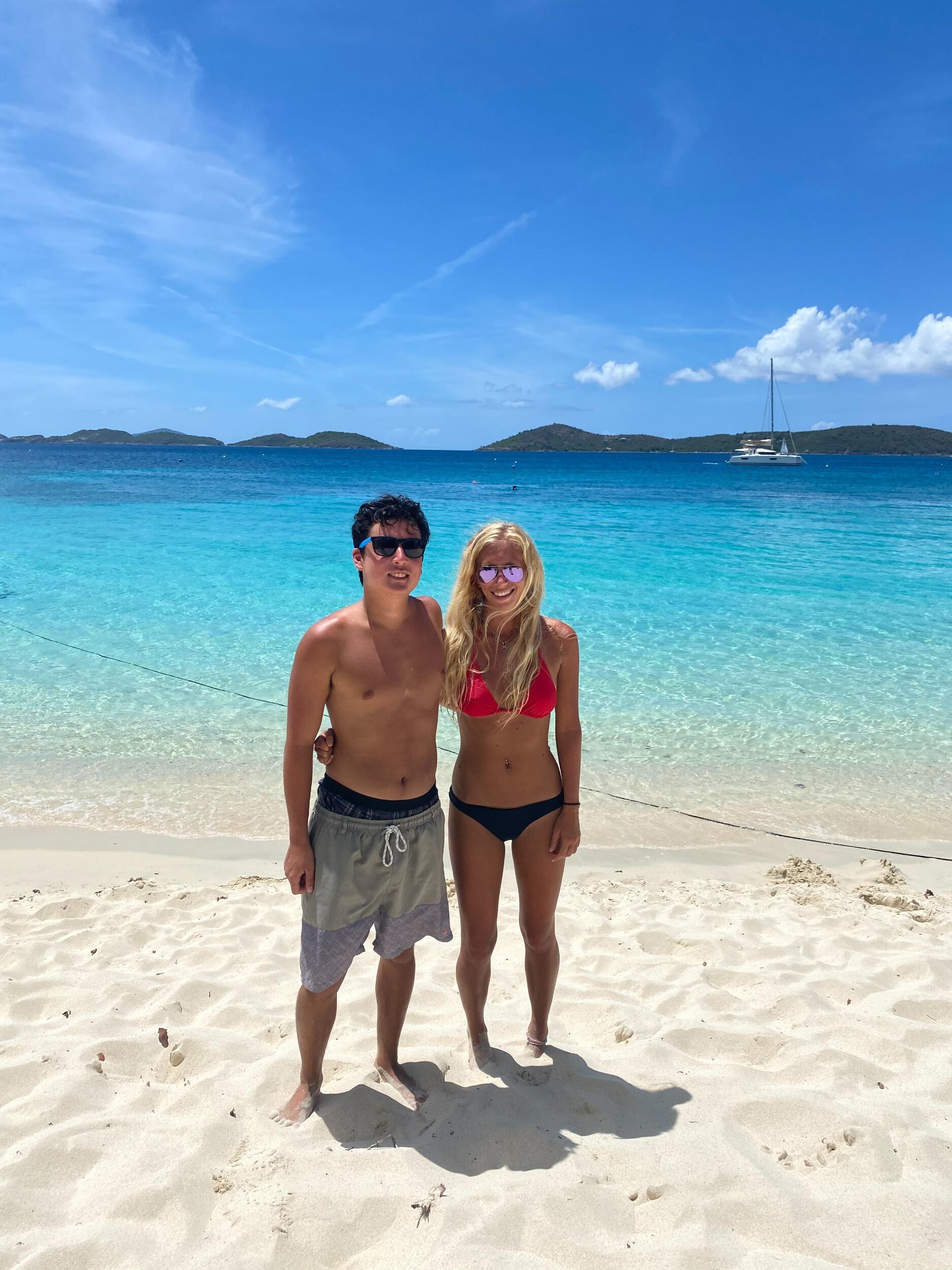 Our first trip to St. John together