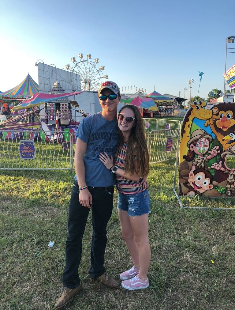 Our 1st summer together at the Sumner County Fair!