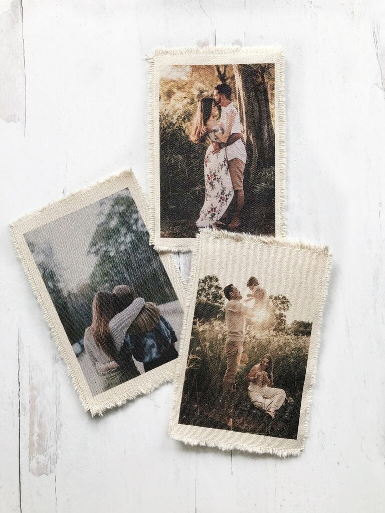 Cotton photo print anniversary gift