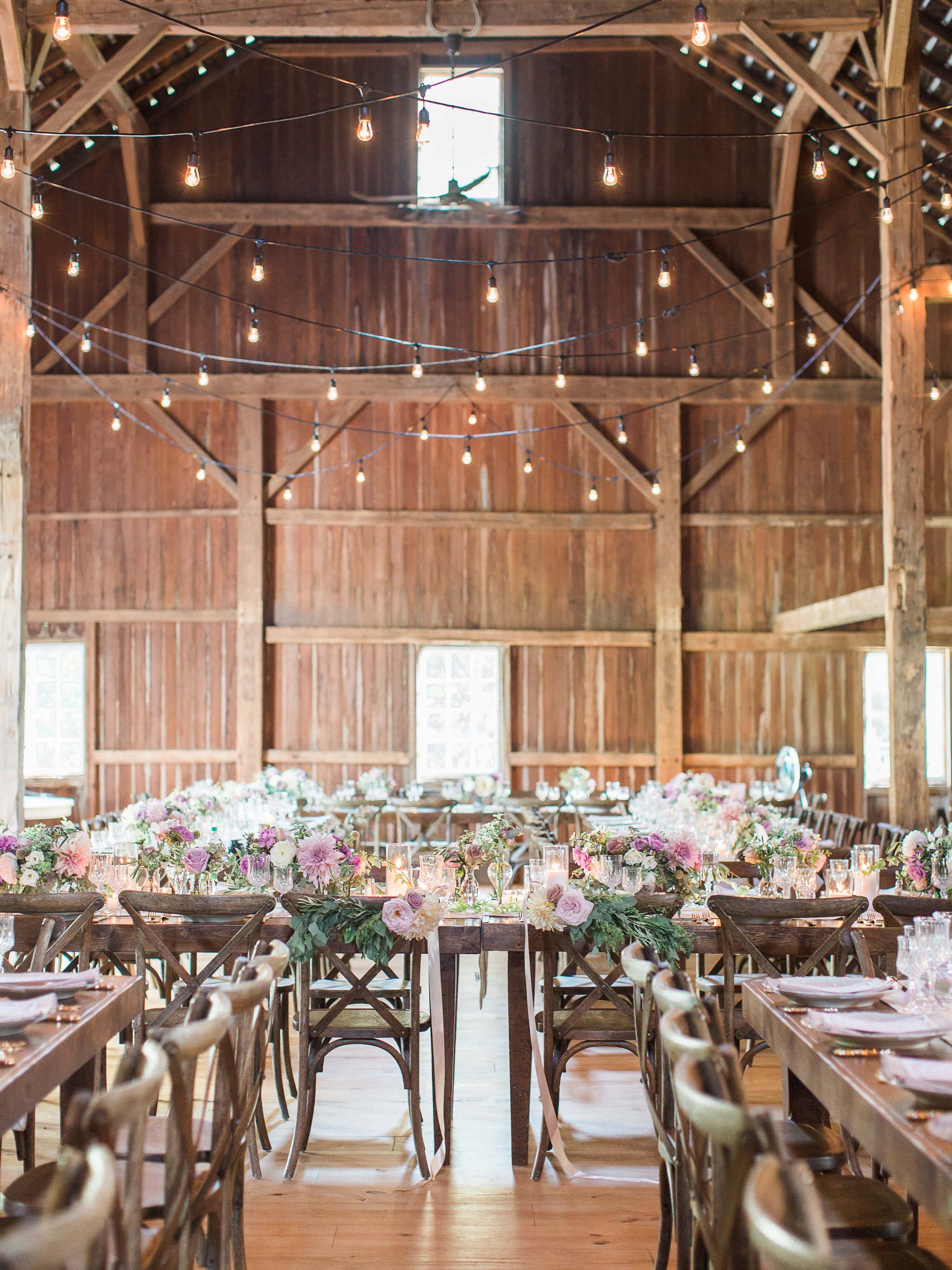 Hidden Vineyard Wedding Barn Reception Venues - The Knot