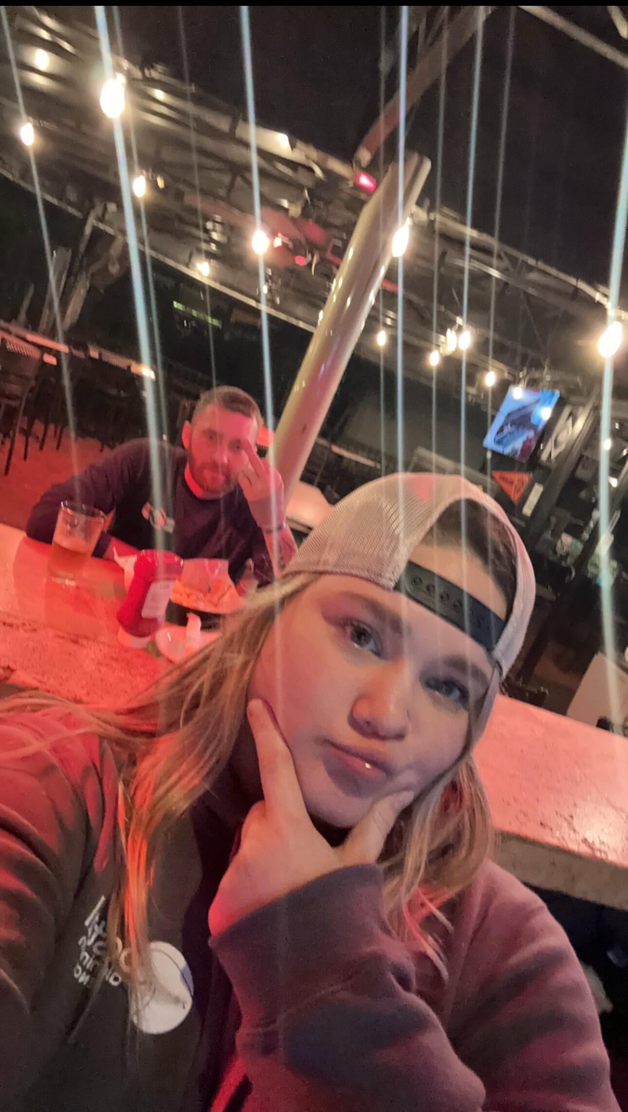 Sean Visiting Arden At Friendly Confines for small Dates together