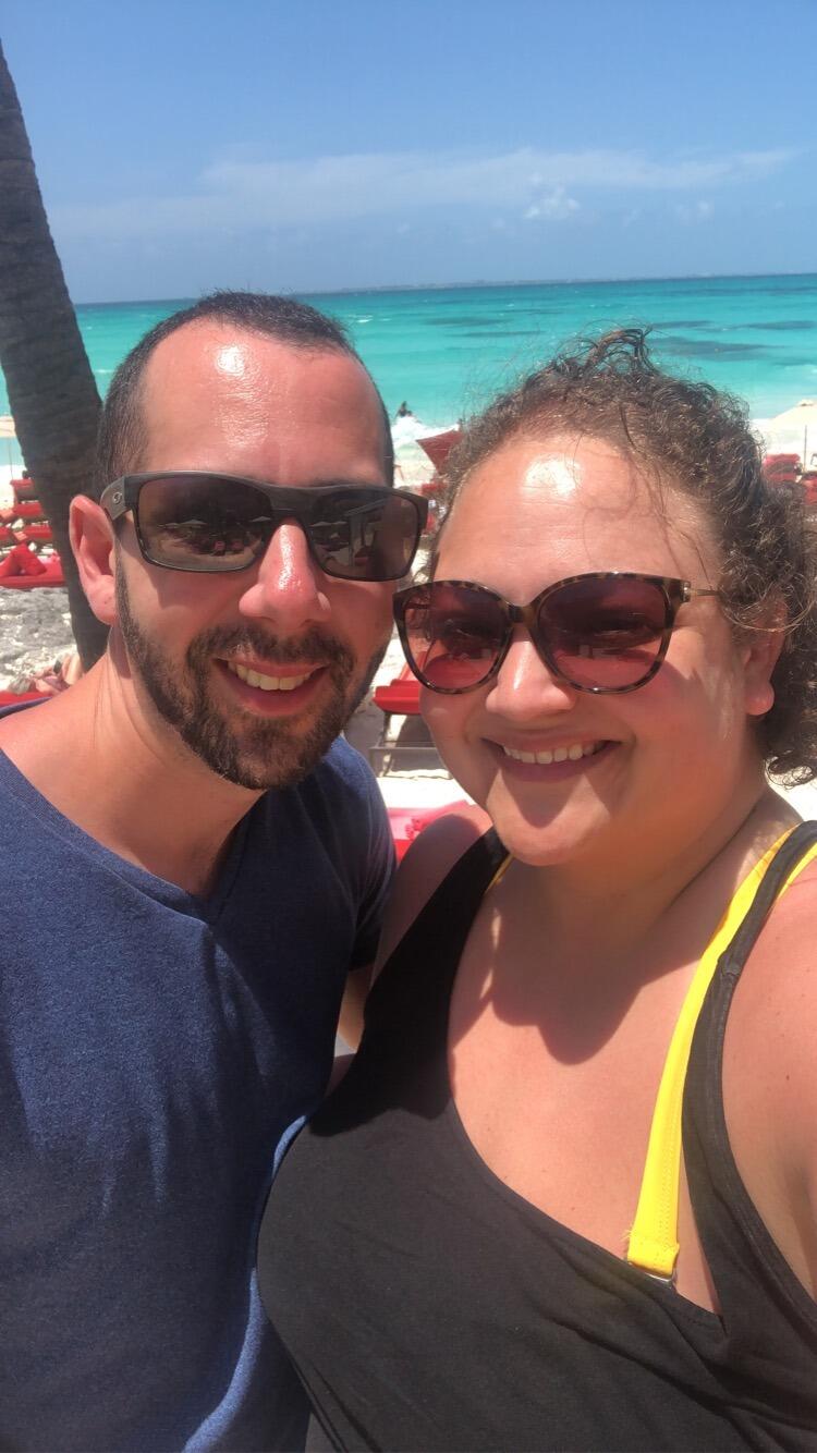 Relaxing in Cancun, Mexico