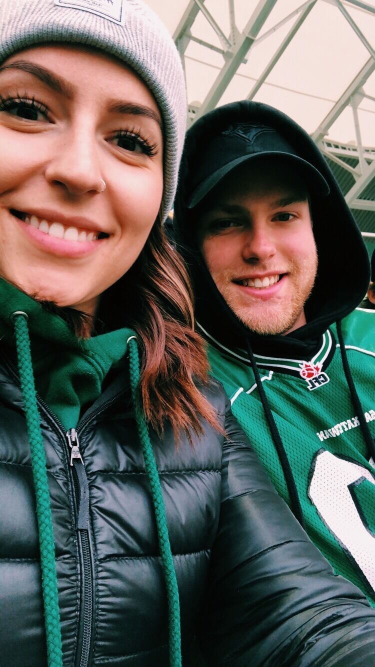 Weekend in Regina for a Rider game.
