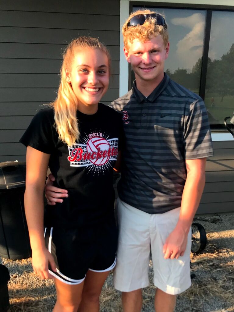 Jarod's senior year of golf
