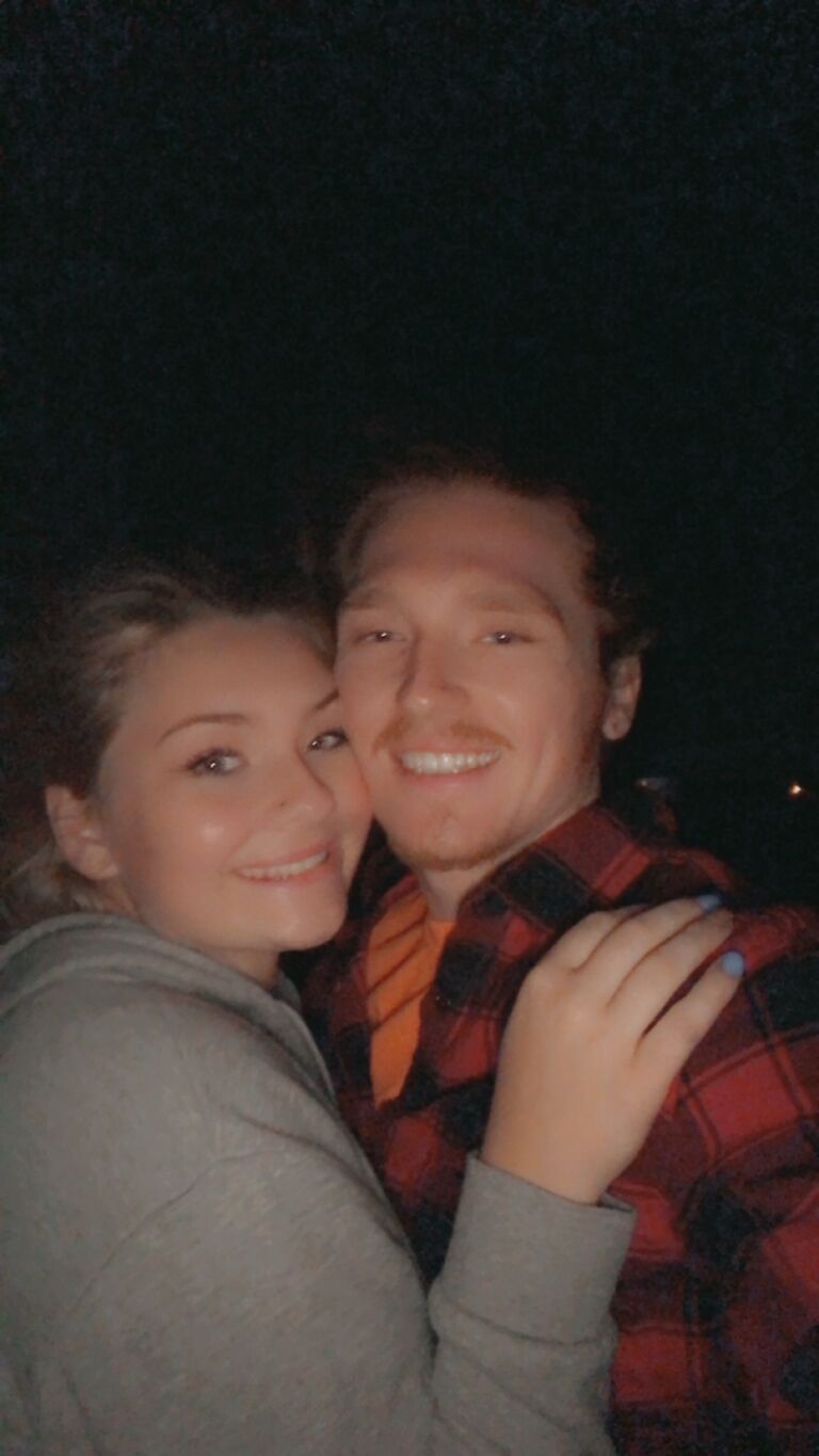 Our first sleepover before we started dating (08/28/2020..he took awhile)