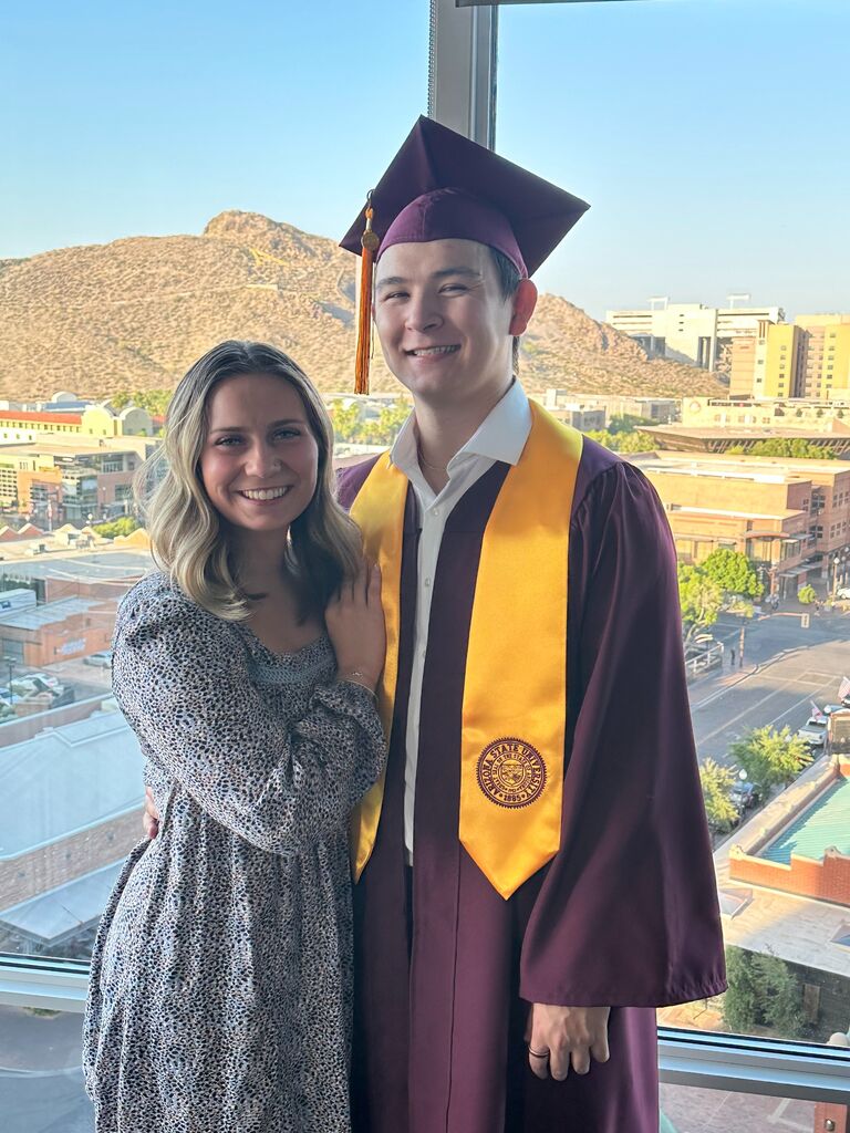 The one where Connor graduates from ASU