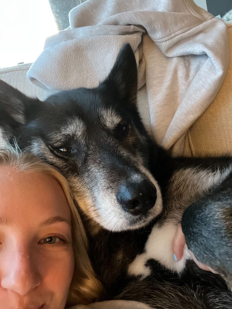 Rutland left for a mission trip to Kyrgyzstan, so I watched his dog, Dez, for a week. Dez approved, so Rut asked me to be his girlfriend after this!