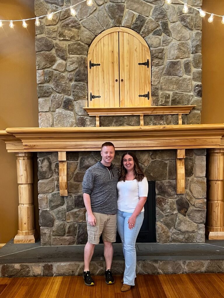 The day that Meredith and Nick found their venue and officially started planning their wedding!
#ExcitedToGetKnighted