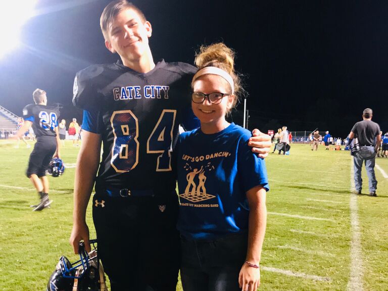 Our first picture together!