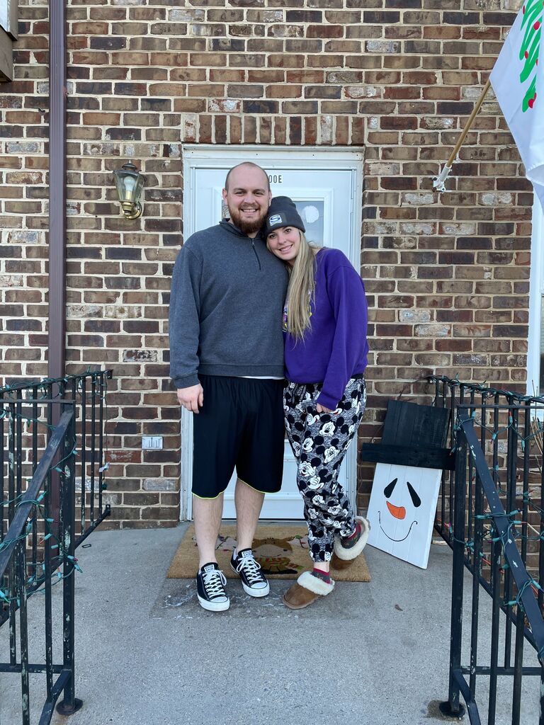 We officially moved in together. This was the day Al gave up his freedom forever.