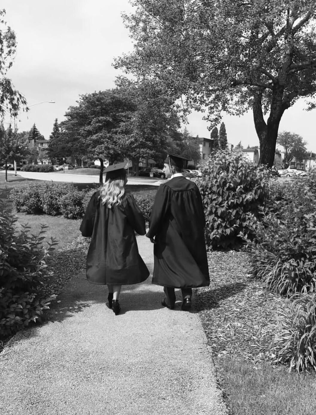 High school graduation - despite Izabelle being a Gren and Mathew being a Knight, together they celebrated this moment as one. To the start of "adult hood" - whatever that may be! 