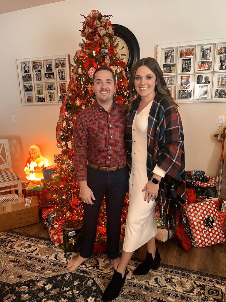 Last Christmas before being Husband and Wife!