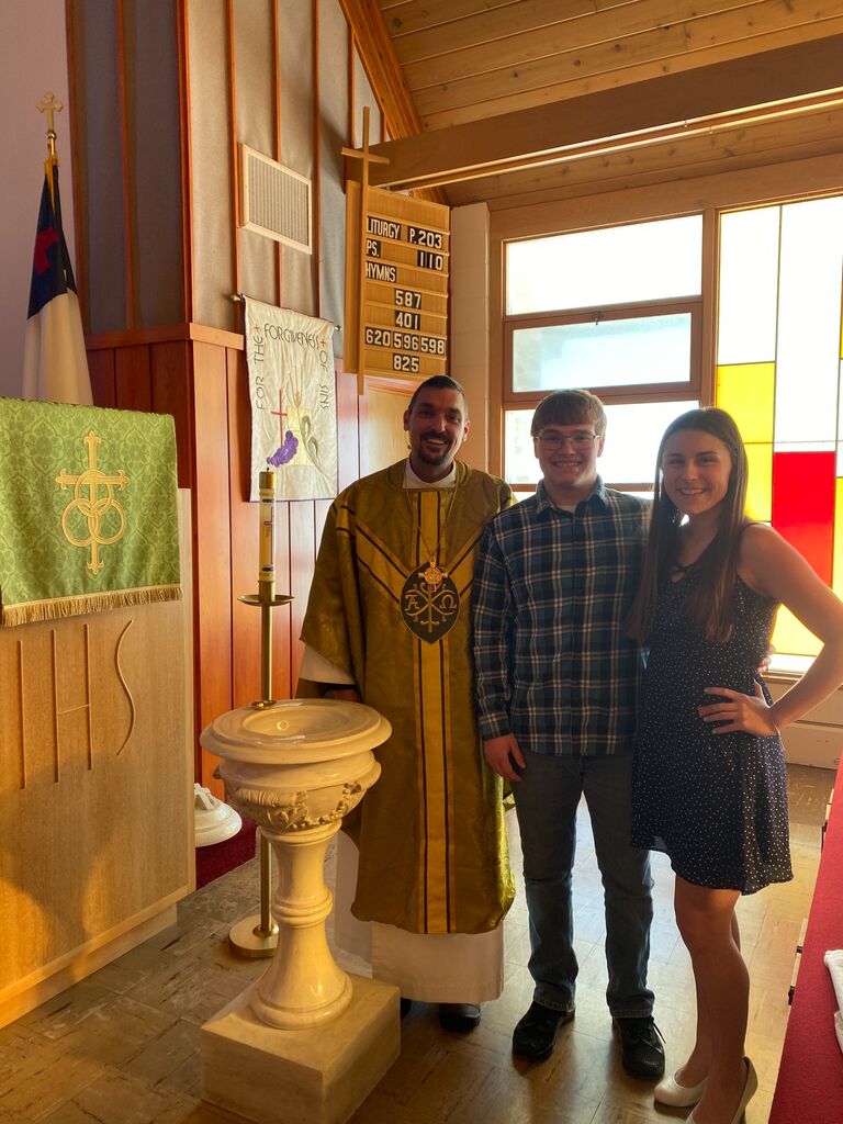 Colin's Baptism!