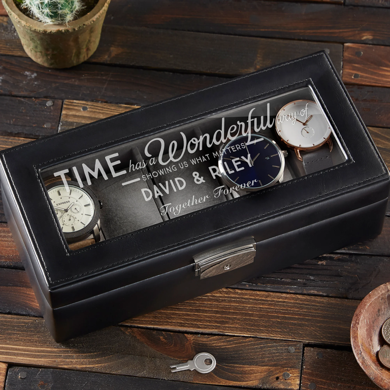 Keepsake watch box