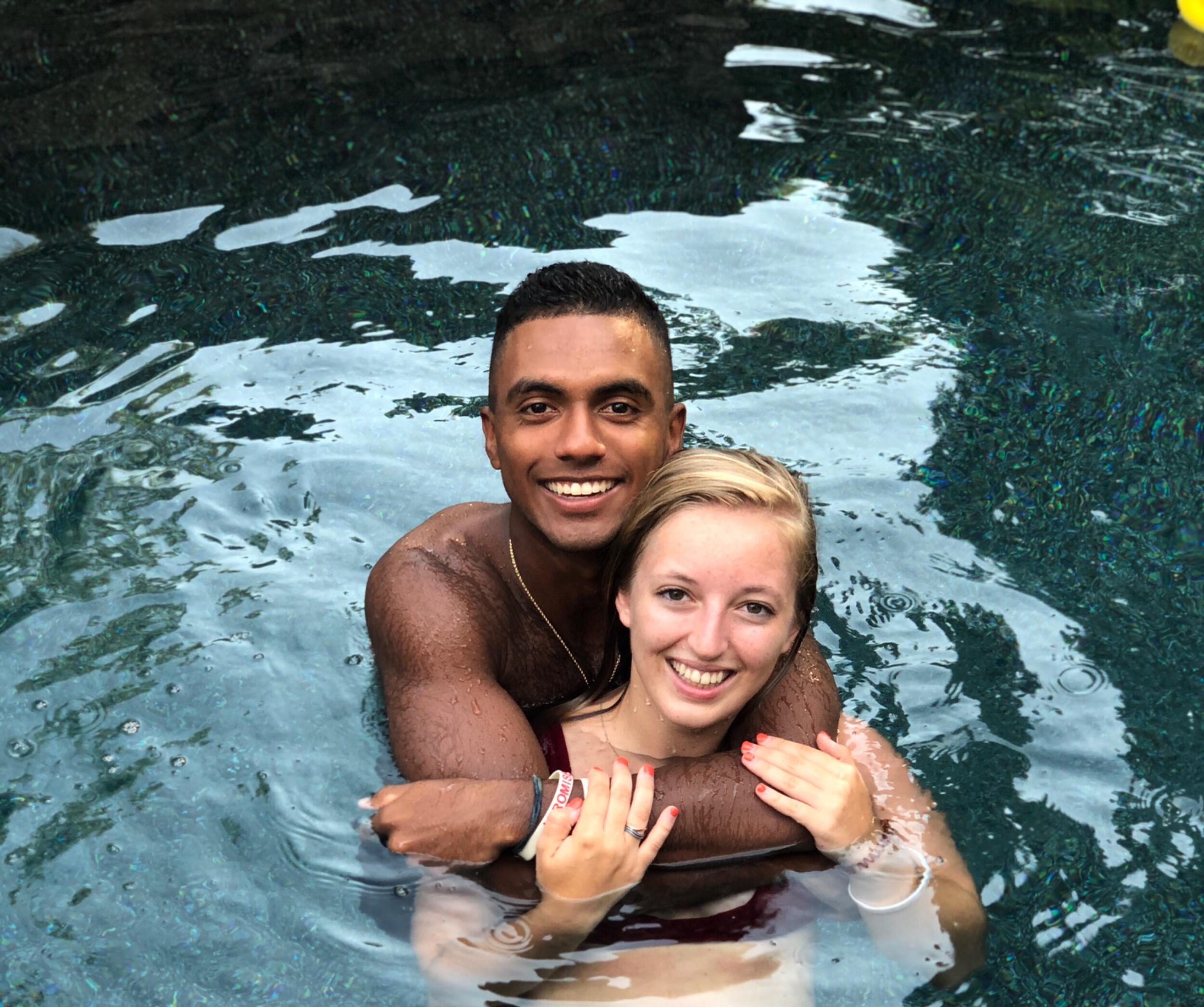 With Omar's busy tennis schedule and going to two different schools, summers were our favorite time of the year.