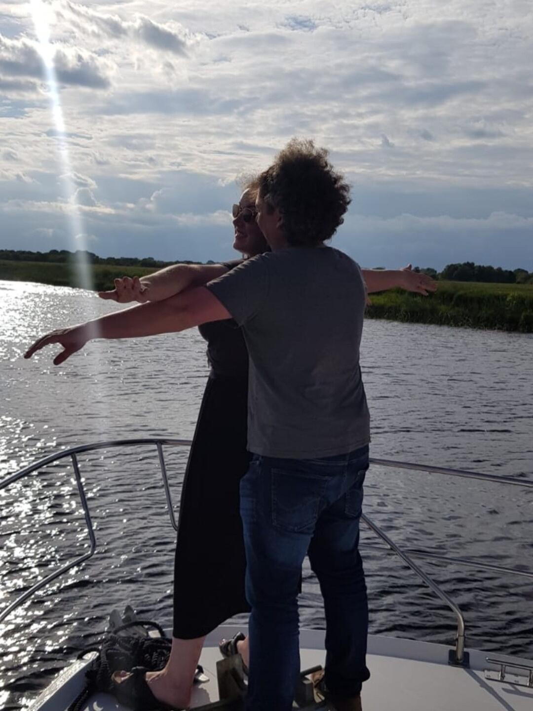Sailing into married life 