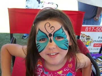 Faces by Ashley - Face Painter - Mansfield, TX - Hero Main