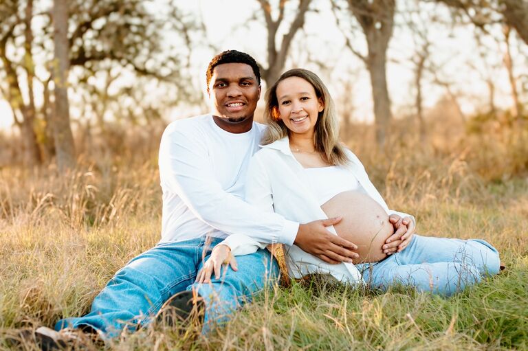 Waiting on our girl! Soon family of three!