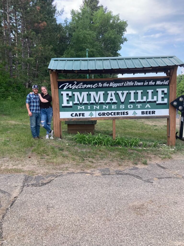 We also visited Emmaville Minnesota with Simon's Grandparents.