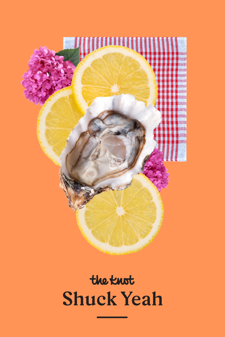 Shuck yeah couples shower theme