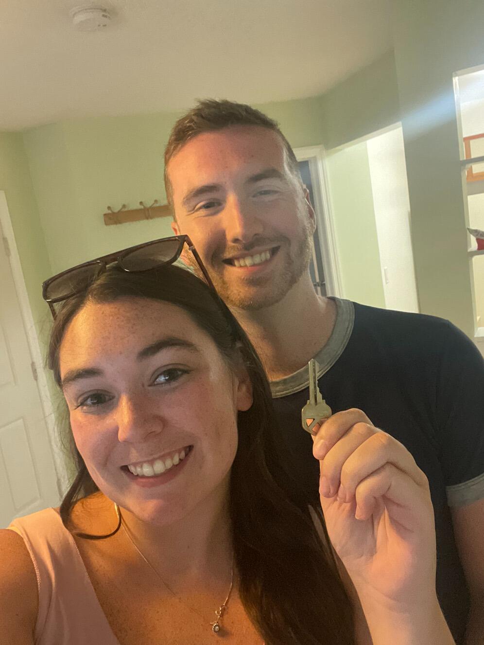 Moving in together for the first time and making this little apartment into the best first home!
