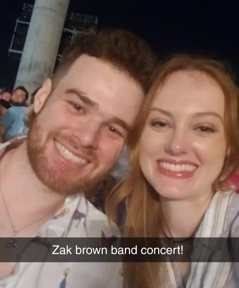 Owen's first concert- Zac Brown Band