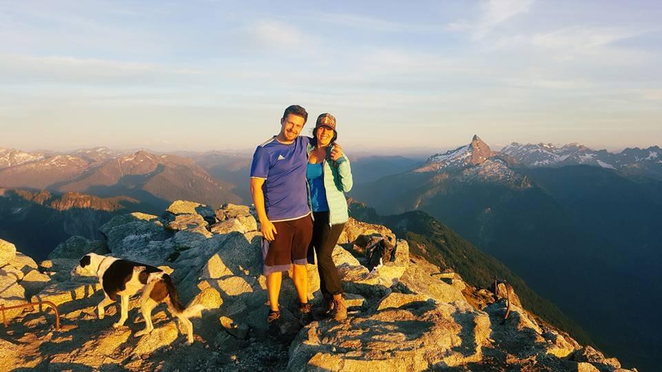 Views for days on top of Mount Pugh