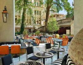 A sunny afternoon waits for the party to begin at  Canopy by Hilton San Antonio Riverwalk.