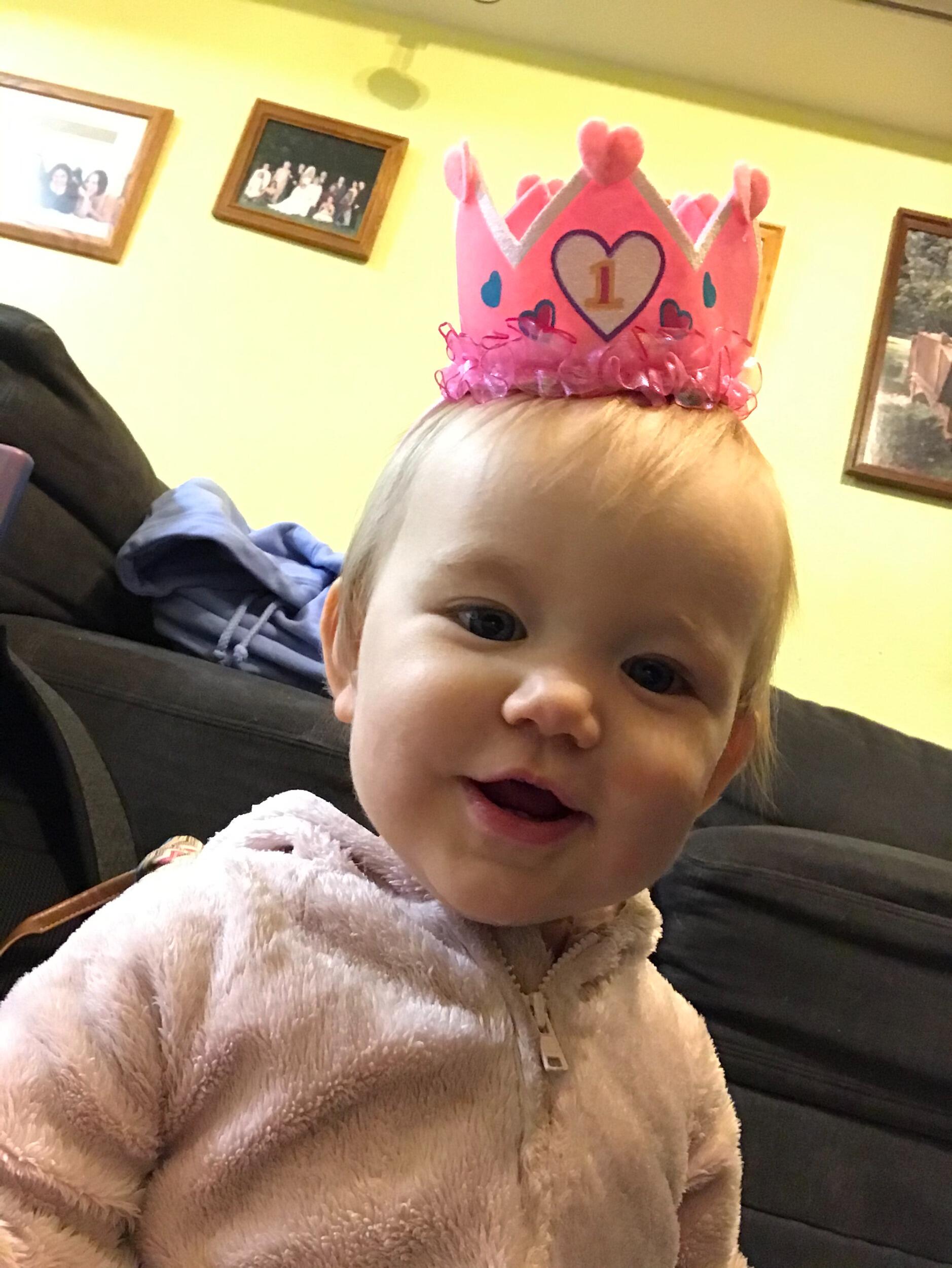 Eva's first birthday! We went to Peddler's village! 