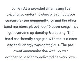 Lumen Atra - Dance Band - Los Angeles, CA - Hero Gallery 1