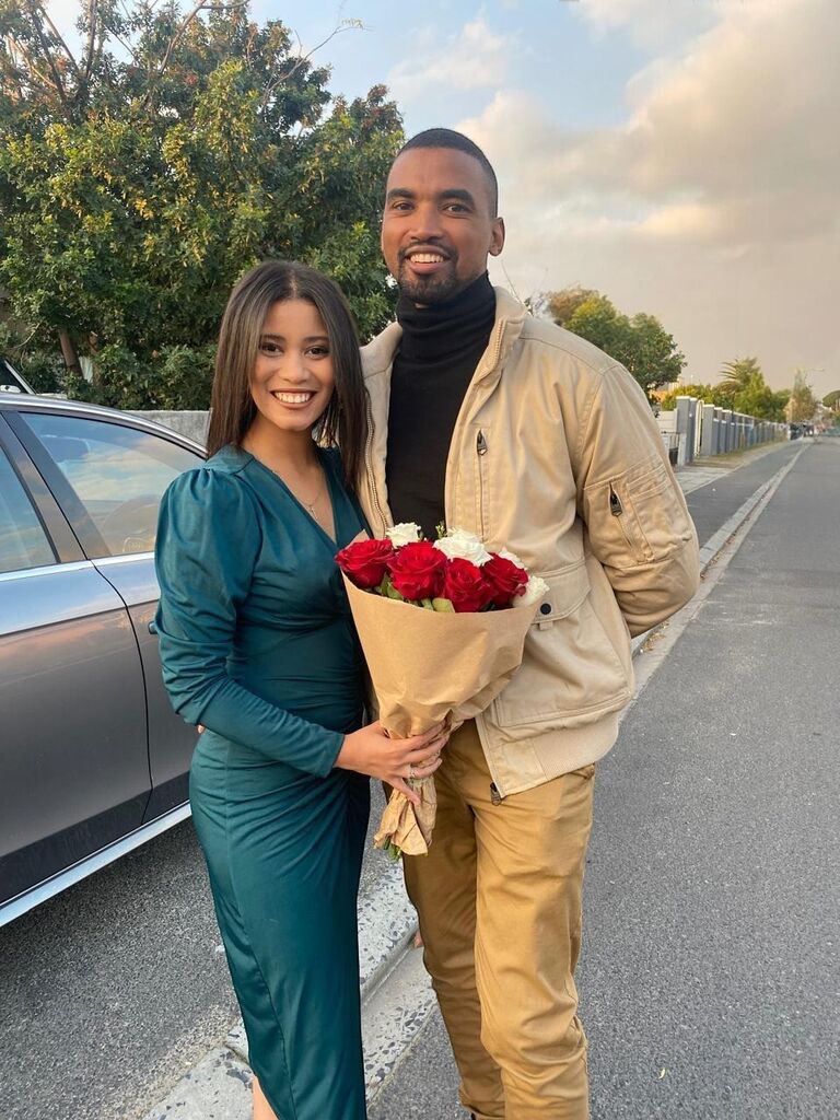 The day we made our courtship official. In June 2024 Curtis asked permission from our parents to court La Rochelle and told them his intention is to marry her.