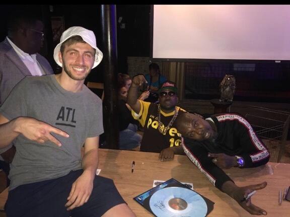 Taylor finally gets to meet Big Boi, Sleepy Brown, and Simon
