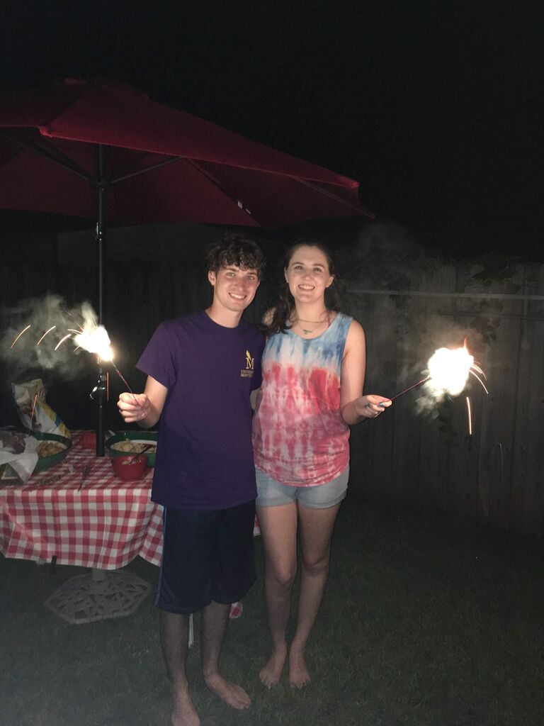 Summer after our freshman year. Much fun was had!