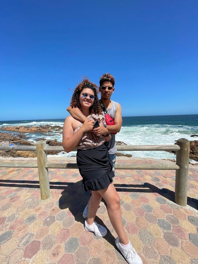 The festive hair phase in Hermanus.