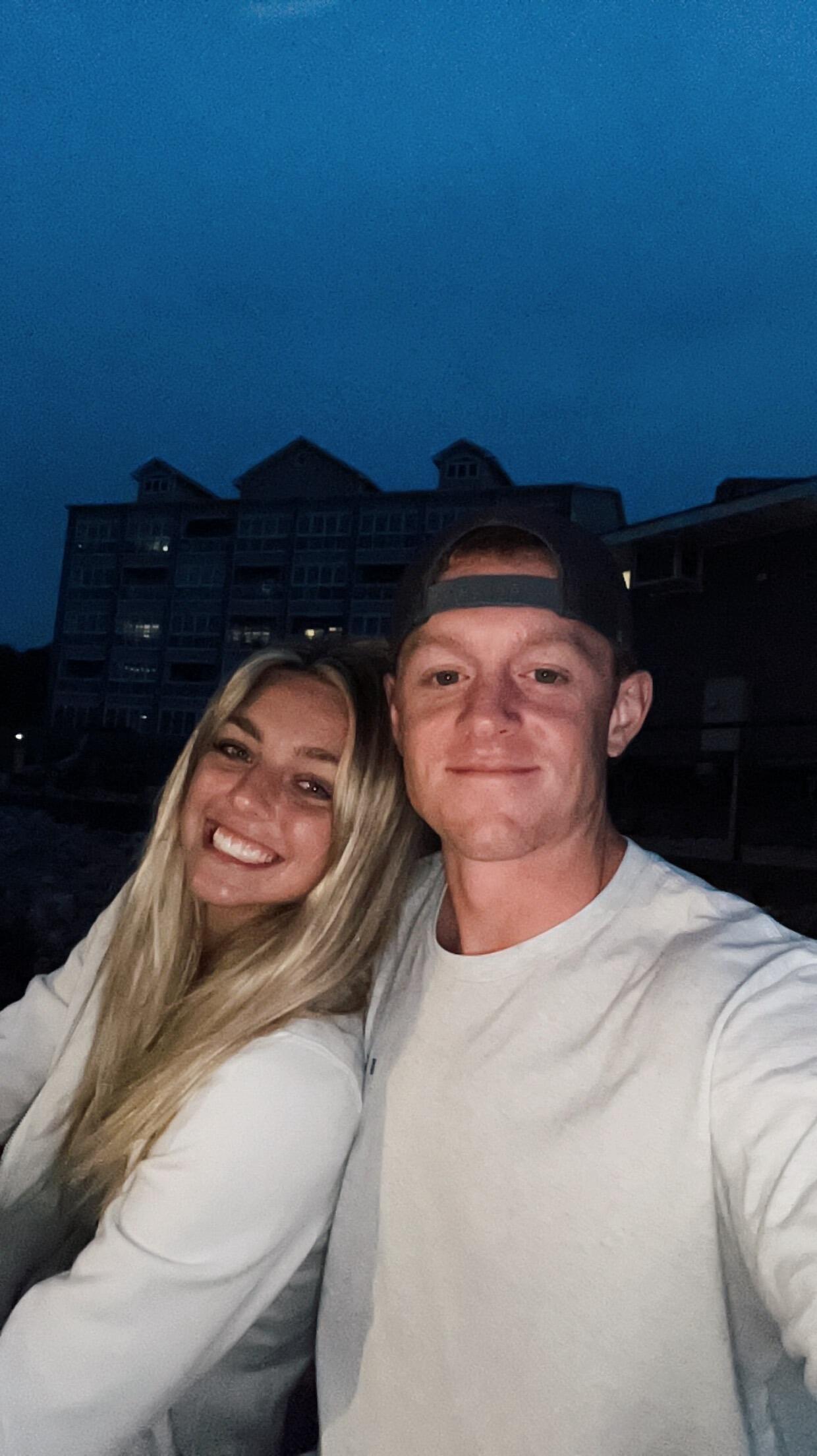 Our last night together before Maddy moved down to Florida for the entire summer to play softball. 