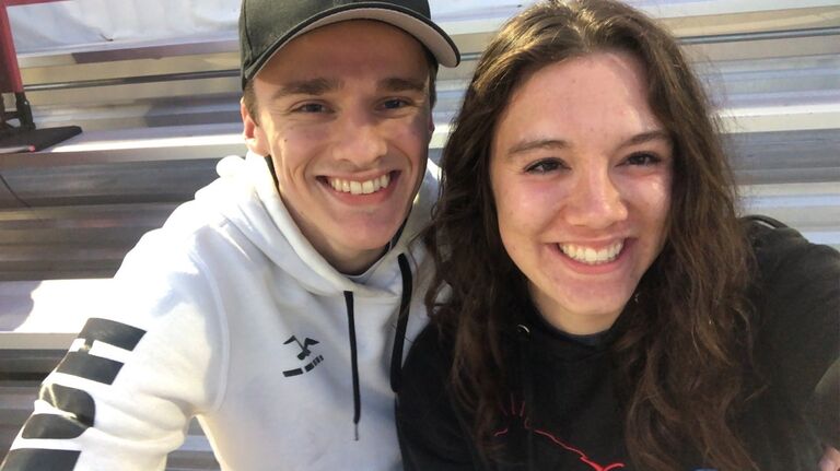 The first time Luke came to visit over our summer of long-distance