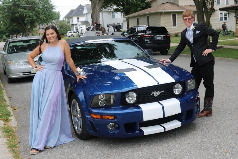 We finished high school even through Covid! We even managed to have our senior prom in August!