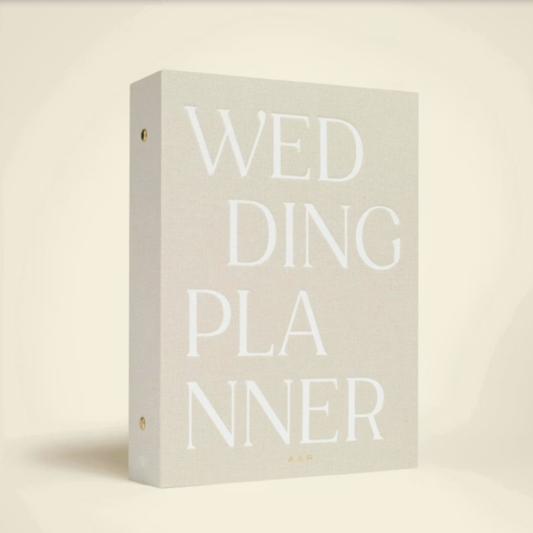 Papier wedding planning binder
