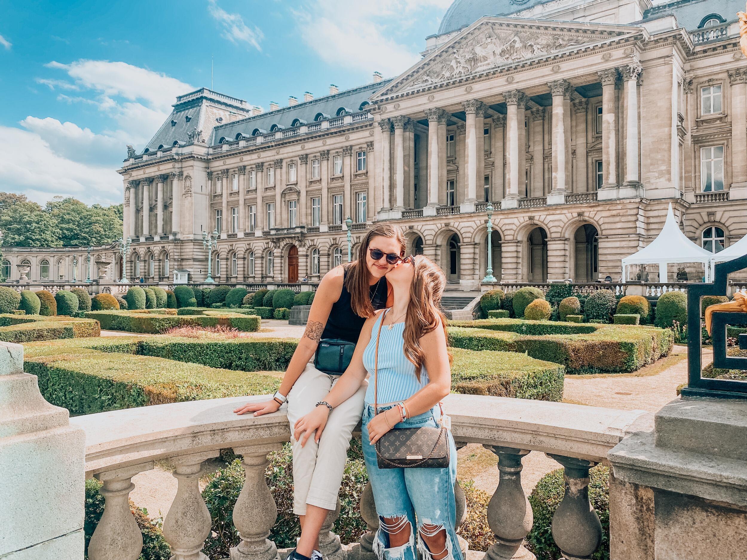 We did lots of traveling. 