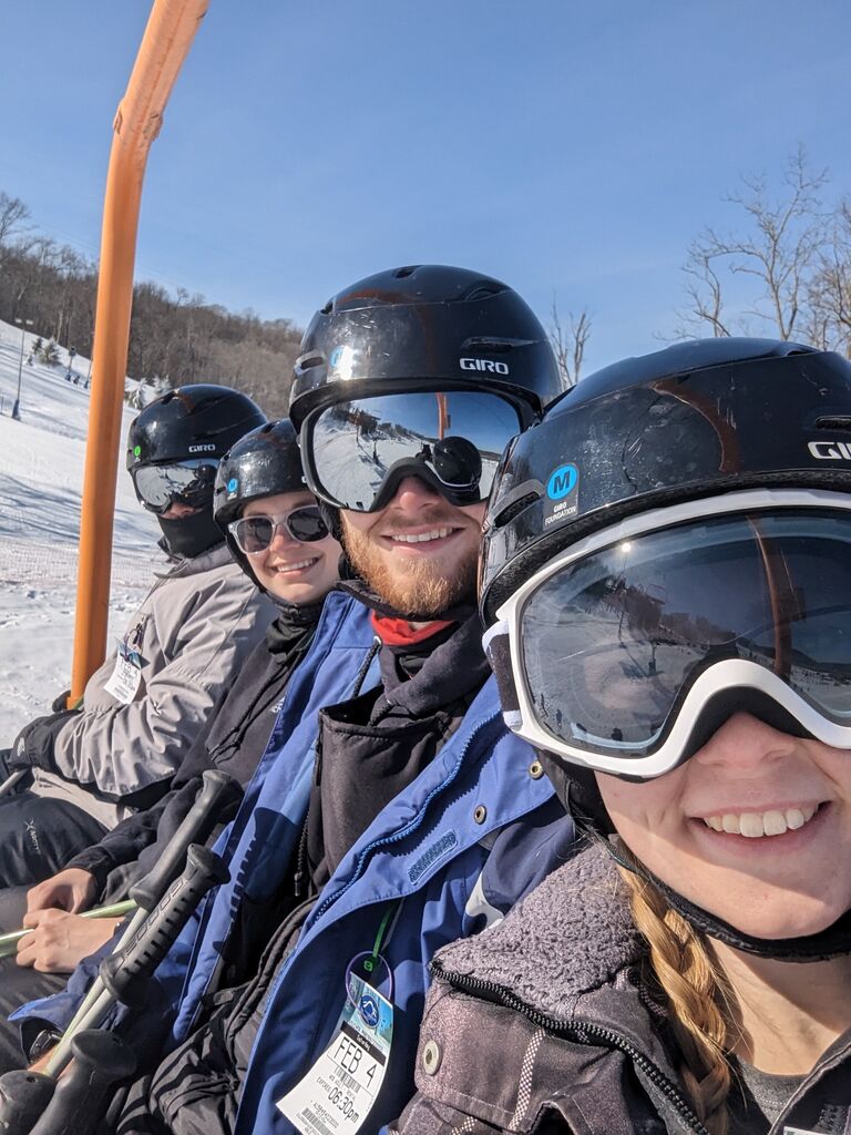 Ski Trip at Perfect North in Indiana...Combining friend groups to hit the slopes.